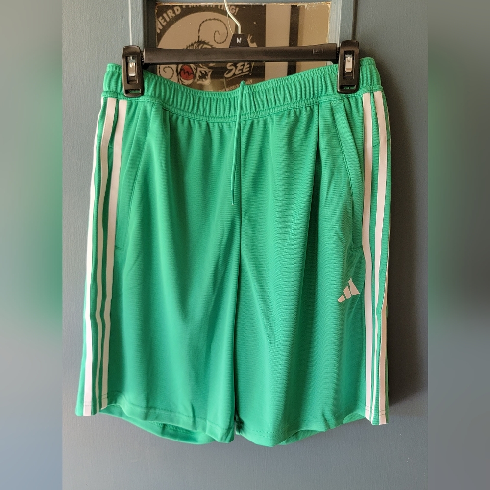 Green Adidas Sport Shorts Mens